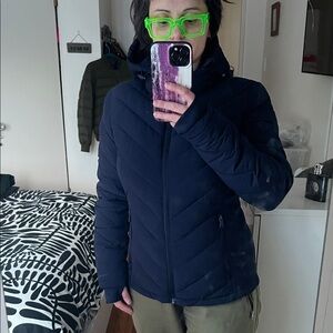 Calvin Klein Sorona Aura quilted light puffer hourglass shape jacket